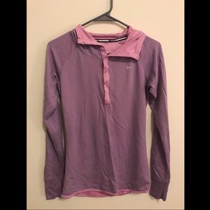 Nike dry fit running long sleeve top